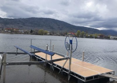 New Dock and 5000 LB Boat Lift