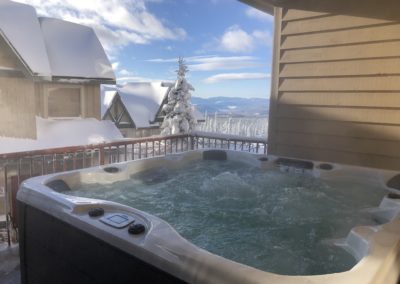 Treetops Townhouse 67 Jet Hot tub with a View!